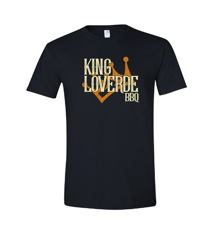 KING LOVERDE BBQ - BBQ City Black Tshirt