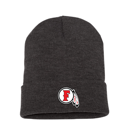 FUHS SOCCER - Cuffed Dark Gray Beanie