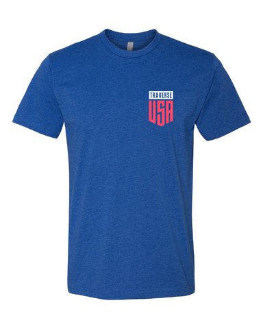 USA Royal Blue T-shirt